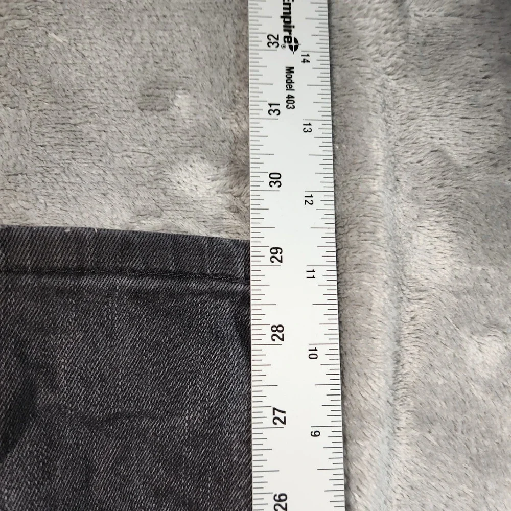 Levi's 514 Jeans Men's 30X29 (Tag 31X30) Black Premium Zip Stretch‎ Cotton Blend